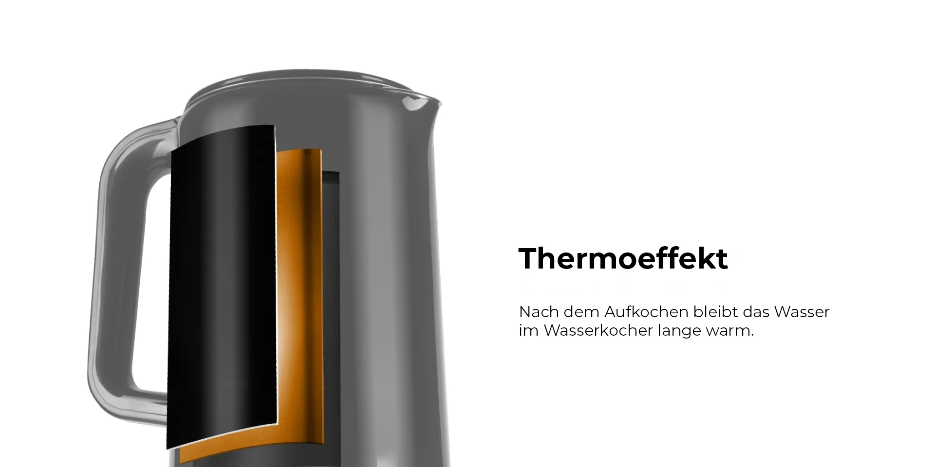 Wasserkocher 1,7L Schnellkochfunktion, Abschaltautomatik, 2000W, BPA-frei – Colorsense A11E – Stylischer Wasserkocher mit LED-Anzeige Wasserkocher 1,7L Schnellkochfunktion, Abschaltautomatik, 2000W, BPA-frei – Colorsense A11E – Stylischer Wasserkocher mit LED-Anzeige
