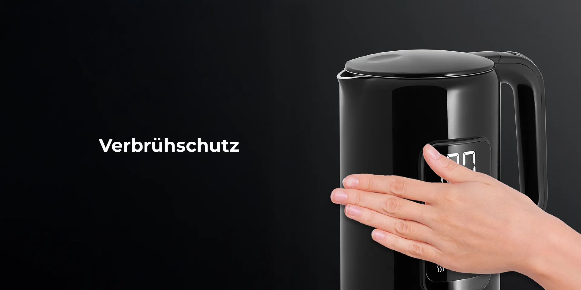 Wasserkocher 1,7L Schnellkochfunktion, Abschaltautomatik, 2000W, BPA-frei – Colorsense A11E – Stylischer Wasserkocher mit LED-Anzeige Wasserkocher 1,7L Schnellkochfunktion, Abschaltautomatik, 2000W, BPA-frei – Colorsense A11E – Stylischer Wasserkocher mit LED-Anzeige