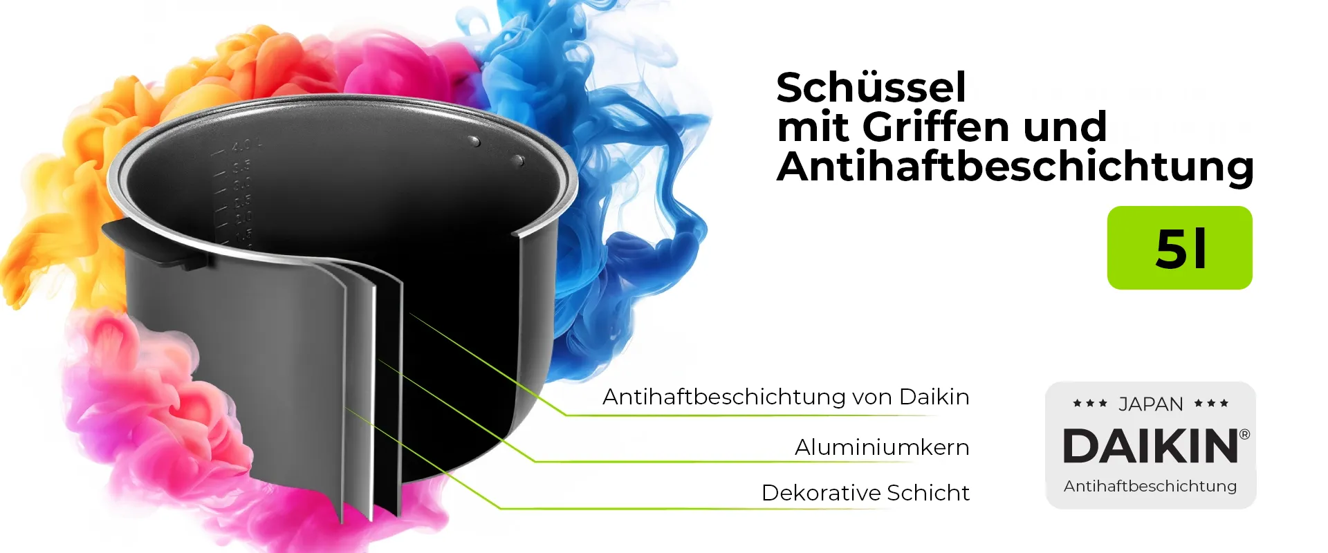 Multikocher RED COLORSENSE - MC200 DE, (deutsch) 5 L Multikocher RED COLORSENSE - MC200 DE, (deutsch) 5 L